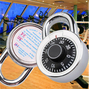 2-Pack 3 Digit Combination Password Padlock Gym Travel Locker Door gym locker
