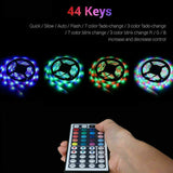16.4FT RGB Flexible 300LED Strip Light SMD Remote Fairy Lights Room TV Party Bar
