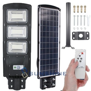 5500000LM Commercial LED Solar Street Light Outdoor Dusk to Dawn Road Lamp IP67